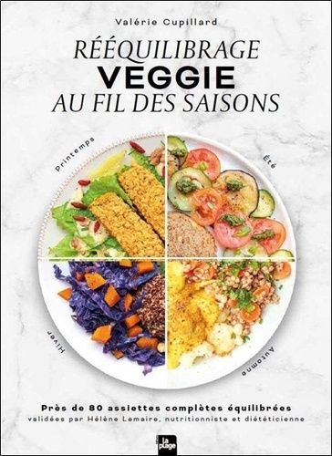 Rééquilbrage Veggie Au Fil Des Saisons - Près De 80 Assiettes Complètes Équilibrées Validées Par Hélène Lemaire, Nutritionniste Et Diététicienne