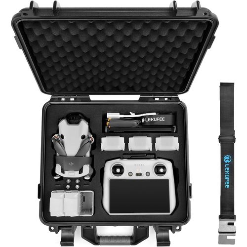Kgabery-Rigide Boîte Étanche Pour Drone Dji Mini 4 Pro/Dji Mini 3 Pro/Mini 3/Dji Rc 2/Dji Rc N2/Dji Rc/Rc N1 Et Accessoires (Étui Uniquement)-Générique