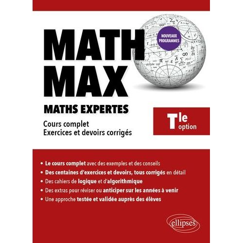 Mathématiques Expertes Tle Option - Cours Complet - Exercices Et Devoirs Corrigés