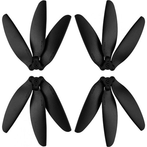 Kgabery-Hélices Silencieuses Pour Dji Mavic Mini 2,Réduction Du Bruit Pliable 3 Lames De Rechange Pour Drone Pc (Noir)-Générique
