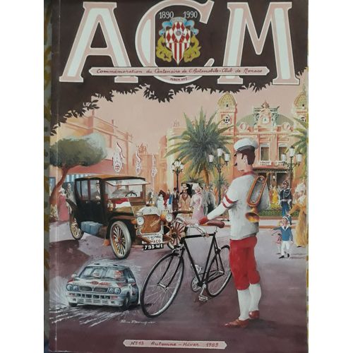 Acm Commémoration Du Centenaire De L Automobile Club De Monaco - Album N°1