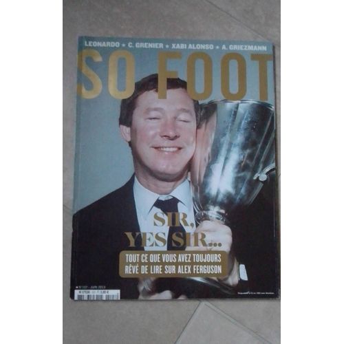 So Foot Sir Alex Ferguson 