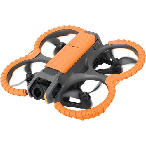 Kgabery-Kit Protection L'anneau Pour Dji Avata2 Protecteur Garde D'hélice Pour Drone Couvercle Pour Protection De L'hélice Accessoire (Orange)-Générique