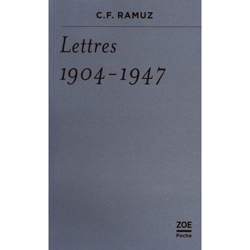 Lettres - 1904-1947