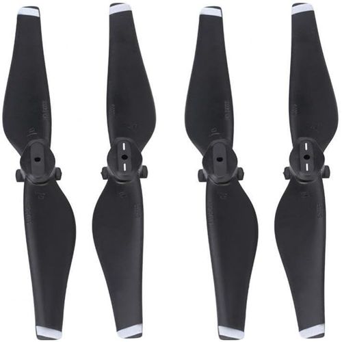 Kgabery-2 Paires D'hélices De Drone Rc,Hélices À Dégagement Rapide Cw Ccw,Accessoires De Lame De Quadricoptère Compatibles Avec Mavic Air Drone(Bande Blanche)-Générique