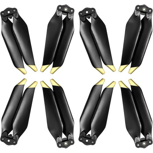 Kgabery-Hélice Mavic Pro,8 Pièces Hélice Mavic Pro Avec Conception À Dégagement Rapide,Accessoires De Remplacement Pour Drone Mavic Pro,Hélice 8331f Pour Mavic Pro (Or)-Générique