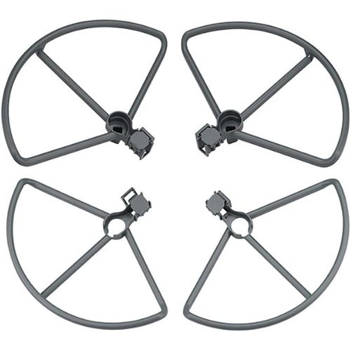 Kgabery-4pcs Hélices Garde Pour Dji Mavic Pro,Drone Protection Cage Avec Support Arrière Booster -Gris-Générique