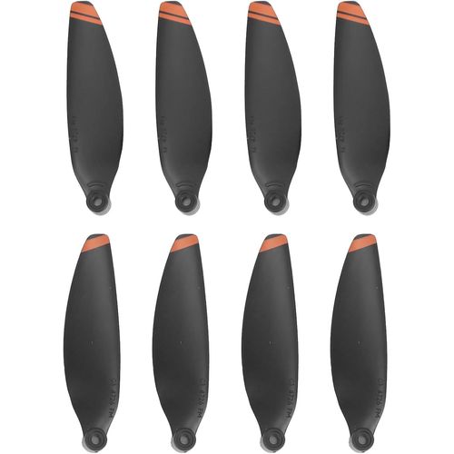 Kgabery-Lot De 2 Paires D'hélices De Drone-Pièces De Rechange Pour Mini Drone-Silencieuses,Légères Et Compactes-Compatible Avec Mavic Mini 2 2,2x0,6 Pouces (Bord Orange)-Générique
