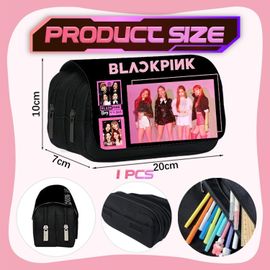 Trousse 3 Compartiments Rectangle BASKET Pas Cher