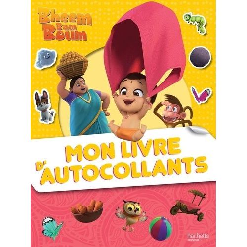 Mon Livre D'autocollants Bheem Bam Boum