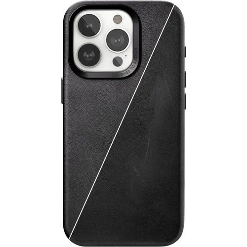 Coque Woodcessories Iphone 15 Pro Max Cuir Noir