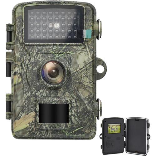 Caméra de chasse 16MP Chasse Scoutisme Trail Camera Motion Activated Security Night Vision Camera