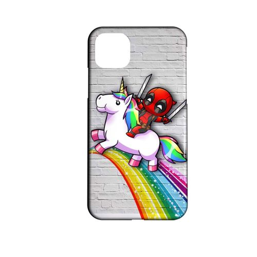 Coque Pour Iphone 15 Licorne Deadpool 09