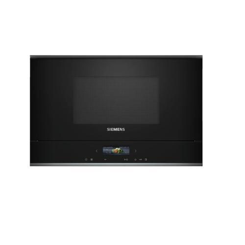 Siemens - Micro-ondes encastrable 21l 900w noir BF722L1B1