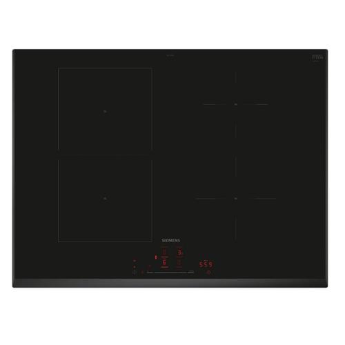 Siemens - Table de cuisson à induction 71cm 4 feux 7400w noir ED751HSB1E