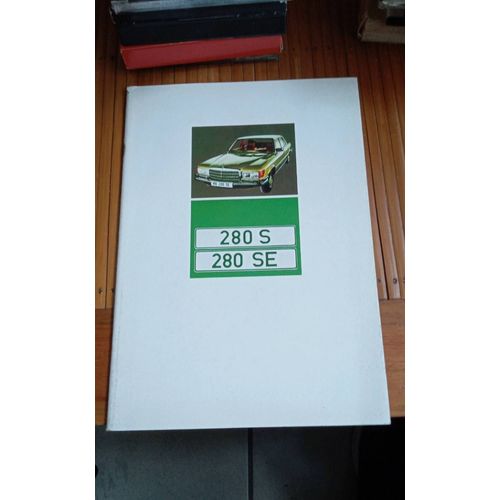 Catalogue Publicitaire Mercedes 280 S Et Se