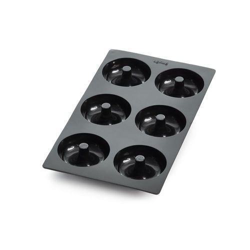 Moule 6 Donuts Noir