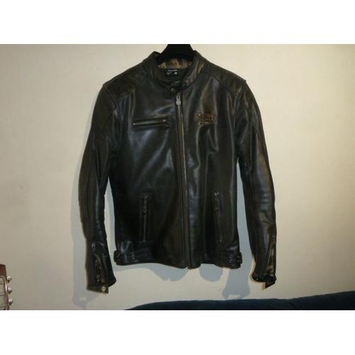 Blouson Moto En Cuir Segura.