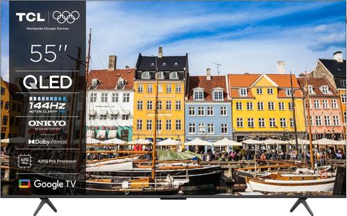 TCL 55QLED810K 55" (140 cm) QLED TV, 4K UHD, HDR, Smart TV, Dolby Atmos, Google TV, 120 Hz, 2025