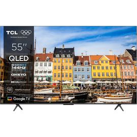 TCL 55QLED810K 55" (140 cm) QLED TV, 4K UHD, HDR, Smart TV, Dolby Atmos, Google TV, 120 Hz, 2025