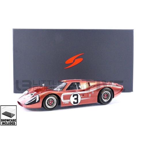 Spark 1/18 18s682 Ford Gt40 Mk Iv - Le Mans 1967 Diecast Modelcar-Spark