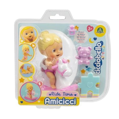 Collectable Ccb - Set Cheval À Bascule - Fille Blonde