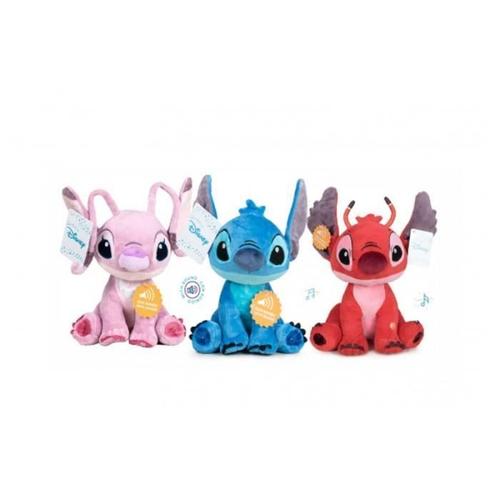 Peluche Stitch Angel Leroy Geant Xxl Lot De 3 Peluches 70 Cm