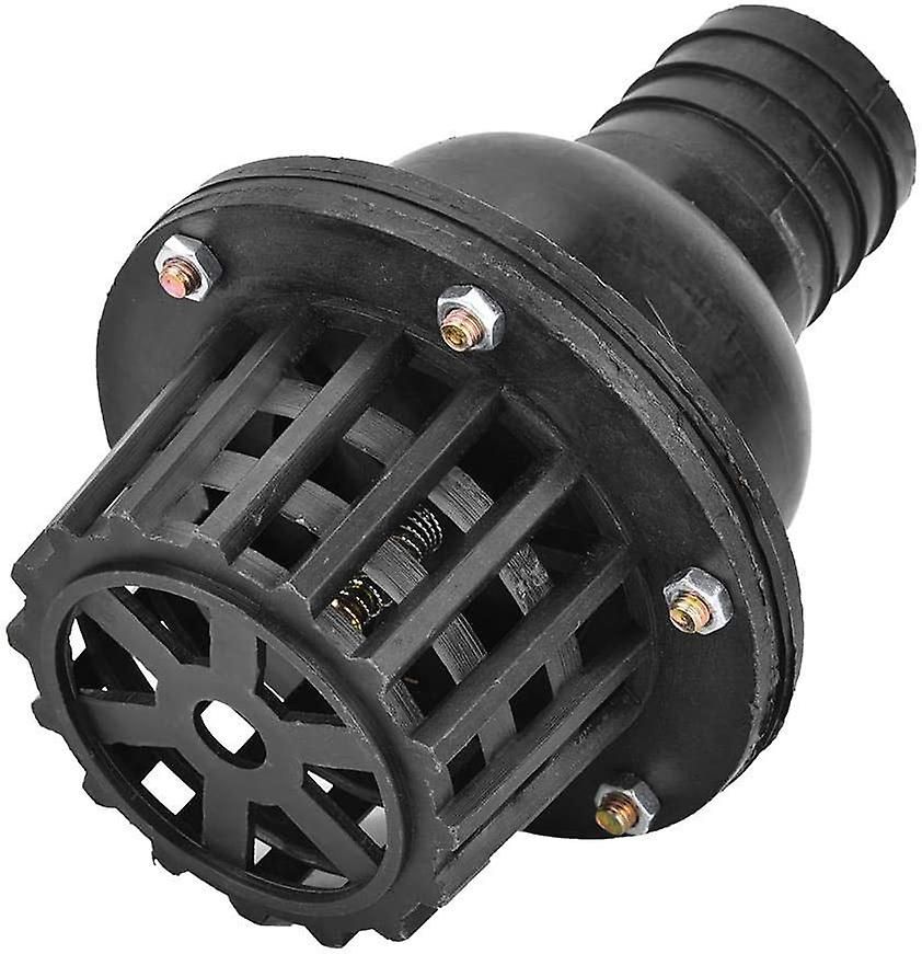 Clapet Anti-retour Plat PVC Basse Pression - Pour Pompe à Eau Et Irrigation - Tailles 1.5" à 4" - Noir