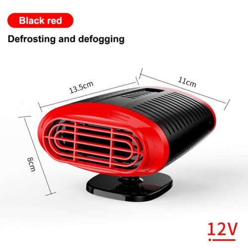 Chauffage Électrique De Voiture 4 En 1 12v/24v 120w, Ventilateur De Refroidissement Et De Chauffage Portable, Désembuage, Désembuage, Dégivrage, Pare-Brise