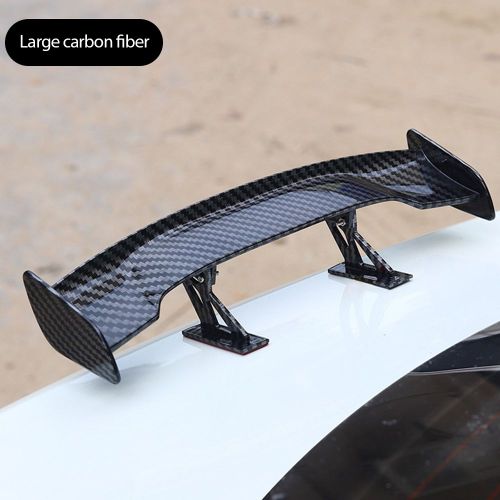 Mini Becquet Arrière Universel Pour Voiture, Aspect Fiber De Carbone, Ailes De Queue Modifiées, Modèle De Style Automobile, Décoration, Accessoires De Voiture