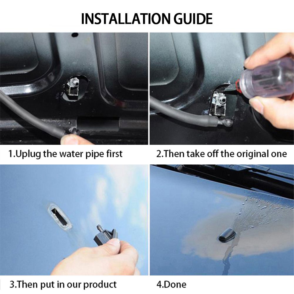 Buse De Pulvrisation D'essuie-Glace Avant, Ford Focus Bros3... - 4