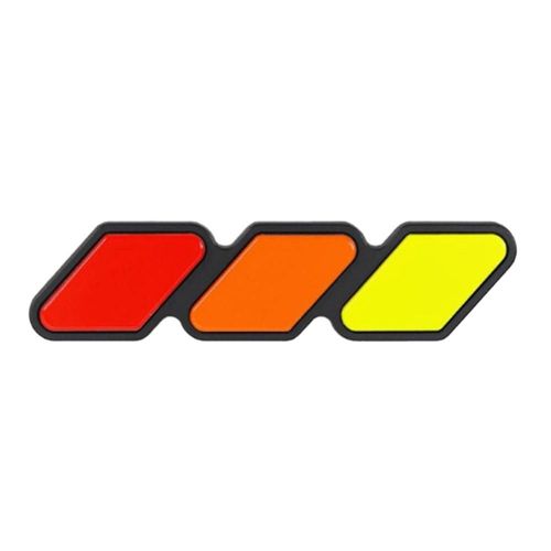 Badge De Calandre 3 Couleurs, Emblème Pour Toyota Trd Tacoma Tundra 4runner Highland Rav4 Bande D'entrée D'air, Accessoires Automobiles