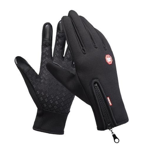 Gants de conduite en cuir pour hommes, coordonnants, écran tactile