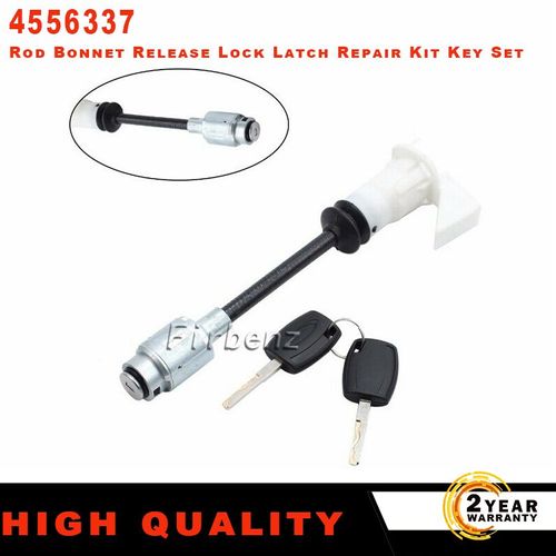 Kit De Réparation De Verrou De Déverrouillage De Tige De Capot, Jeu De Clés Pour Ford- Focus 4556337 C-Max 2003-2007 Mk2 2004-2012