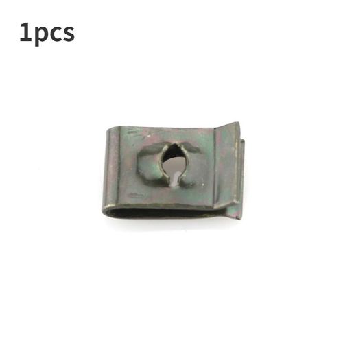 Bases À Vis Automobiles En Métal De Type U, Clips De Plaque De Garde-Boue Moteur Universel, Clip De Protection De Pare-Chocs, Accessoires D'intérieur De Voiture, 40 Pièces, 80 Pièces