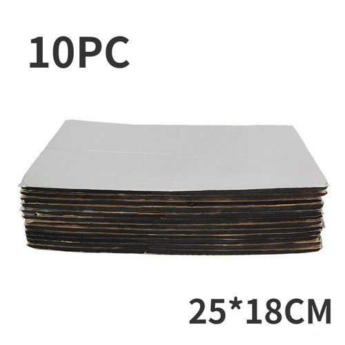 Polymères Thermiques Insonorisants Pour Capot De Voiture, Pare-Feu Moteur, Isolation Insonorisante, Isolation Silencieuse, 50x30cm, 5 Pièces, 10 Pièces