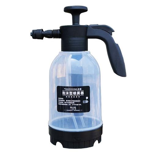 Pulvérisateur De Mousse De Lavage De Voiture À Pompe À Main, Arrosoir À Pression D'air, Bouteille De Pulvérisation En Plastique, Outils De Livres De Voiture, 2000ml