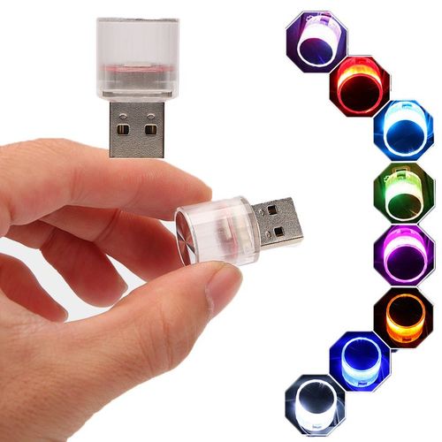 Mini Lumières Led Usb Pour Voiture, Clignotant, Coloré, Soirée À La Maison, Karaoké, Stroboscope, Atmosphère, Portable, Accessoires Pour Intérieur De Voiture