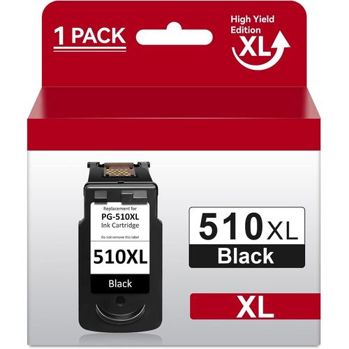 510 Xl Noir Cartouches D'Encre Remanufacturées Pour Cartouches Canon 510 Noir, Pg-510Xl Pour Canon Pixma Mp280 Mp495 Mp230 Mp250 Ip2700 Mp252 Mp270 Mp240 Mp490