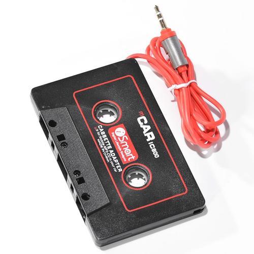 Mx-Adaptateur Cassette Audio pour Voiture, Régule le Convertisseur de 3  Lecteurs, Prise Jack 3.5mm pour urgent, iPhone, MP3, Câble AUX, Lecteur CD,  Offre Spéciale