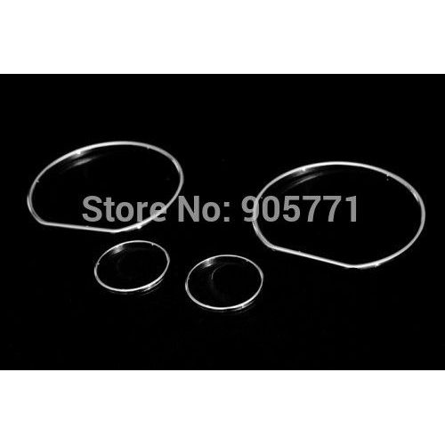 Ensemble De Bagues De Jauge De Tableau De Bord Chromé De Haute Qualité Pour Vw Golf Mk3, Livraison Gratuite