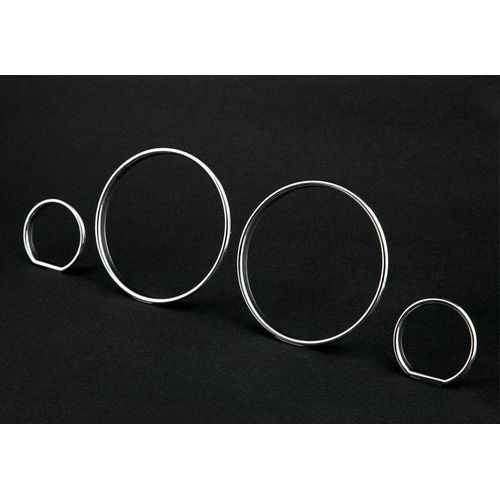 Anneaux De Tableau De Bord De Jauge Chromés, Lunette Pour Bmw E32, E34, Série 7, Série 5, Nouveau