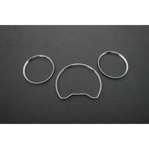 Jeu De Bagues De Tableau De Bord Chromé De Haute Qualité, Pour Mercedes Benz W210 95-99, Livraison Gratuite