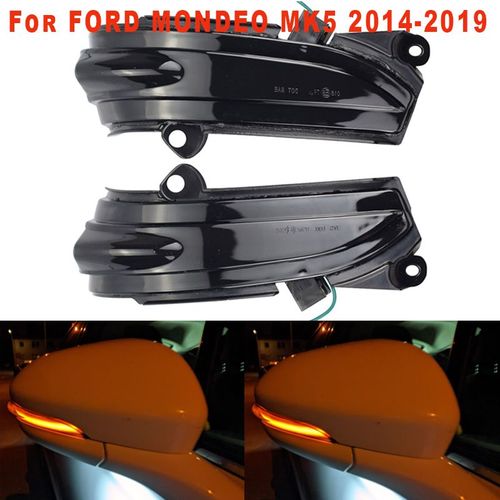 Clignotant Dynamique Pour Ford Mondeo Mk5 2014 ? 2019 Mkv 5 Led, Feu Latéral, Clignotant, 2015 2016 2017 2018 Mk V Cd Ce Cf, Paire De Flèches