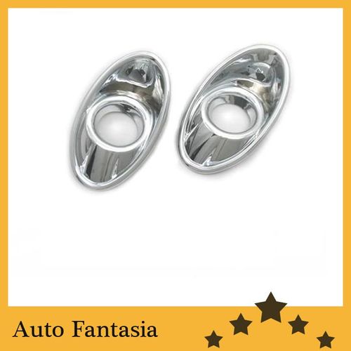 Couvercle Chromé Pour Phare Antibrouillard Avant, Pour Ford Focus Mk3 Berline & Hatchback 12-13-Livraison Gratuite