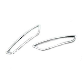 Garniture Chromée Du Pare-Choc Arrière Volkswagen | Style De Voiture, Protection Du Réflecteur Pour Vw Golf Mk6