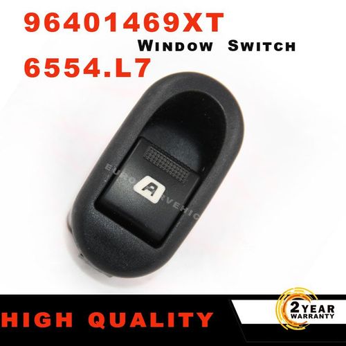 Interrupteur De Commande De Lève-Vitre Électrique, 6554.L7 Adapté À Citroen C2 C3 Ii C3 Pluliel Peugeot 1007 96401469xt