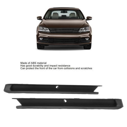 Garniture De Moulage De Pare-Chocs Avant Anti-Rayures Avec Trou Antibrouillard, Volkswagen 2015-2018, 5c6807233a, 2 Pièces