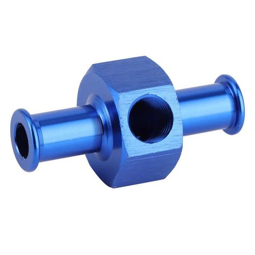 Adaptateur Universel De Manomètre De Pression De Carburant Nitreux, En Alliage D'aluminium, Tuyau 3/8 Pouces, Port 1/8 Pouces Npt, Manomètre De Pression De Carburant, Adaptateur T