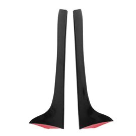 Aileron Latéral De Toit Arrière De Voiture Noir Brillant, 1 Paire D'ailes Adaptées À La Vw Mk5 6r 6c Standard 2009 ? 2017